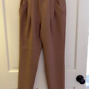 pencil pant wool blend with full lining made in Japan